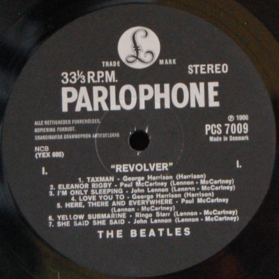 stereo label A
